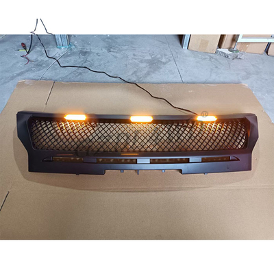 ABS Material Front Grill Mesh With LED Lights For Mitsubishi Triton L200 2019+