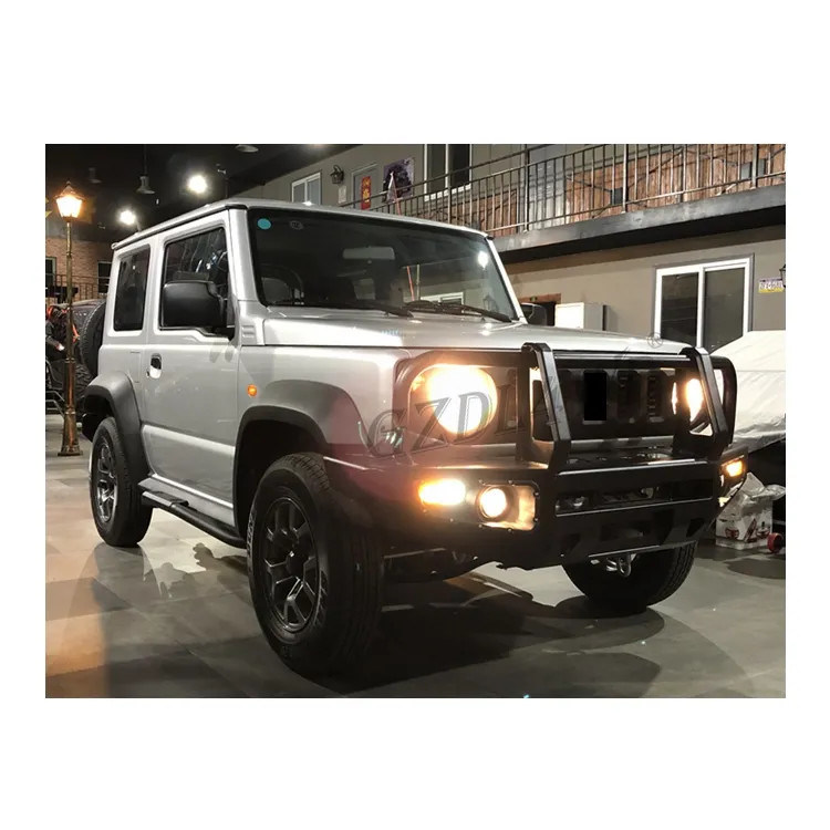Purple Horn Pick Up Truck 4X4 Car Accessories Steel Front Bumper Bull Bar For Jimny 2019+ Auto Body Systems