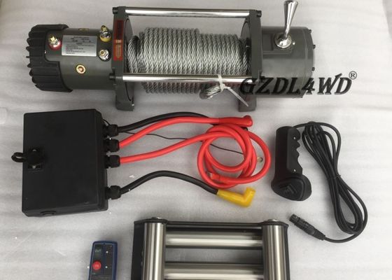 Από οδικό Handlebar το μίνι βαρούλκο ηλεκτρικό αυτοκίνητο 12v 24v 8000lbs για ATV