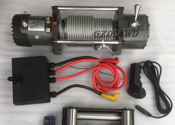 Ασύρματο βαρέων καθηκόντων ηλεκτρικό βαρούλκο 4X4 τηλεχειρισμού από το δρόμο 9500LBS για το φορτηγό/SUV
